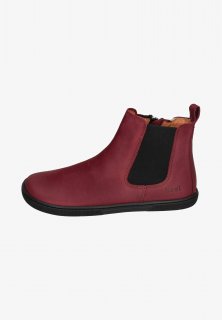 KOEL | Damen-Barfußschuhe Filas Bordeaux – Stiefeletten – Bordeaux