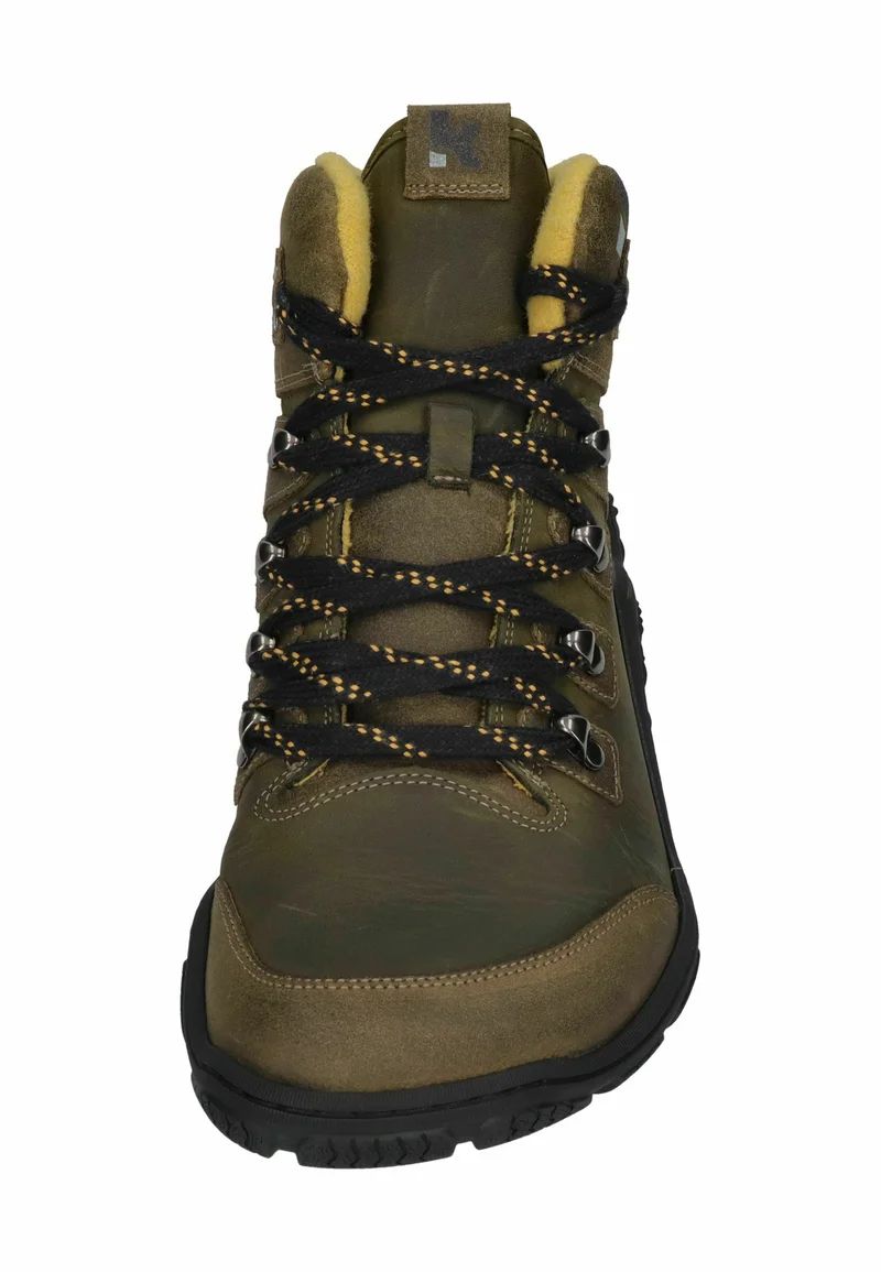 KOEL | HERREN BAREFOOT OUTDOOR - ROBO - Schnürstiefeletten - Olivgrün