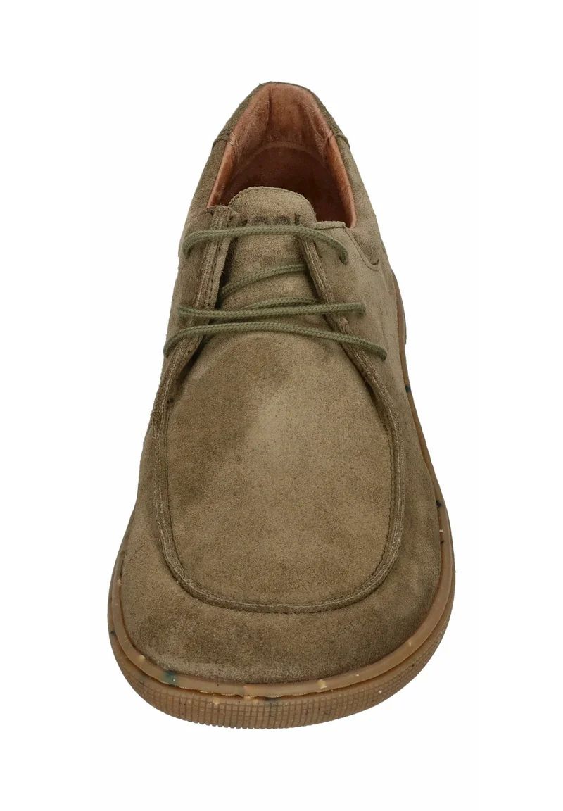 KOEL | DAMEN BAREFOOT FAGO – Lässige Schnürschuhe – Olivgrün