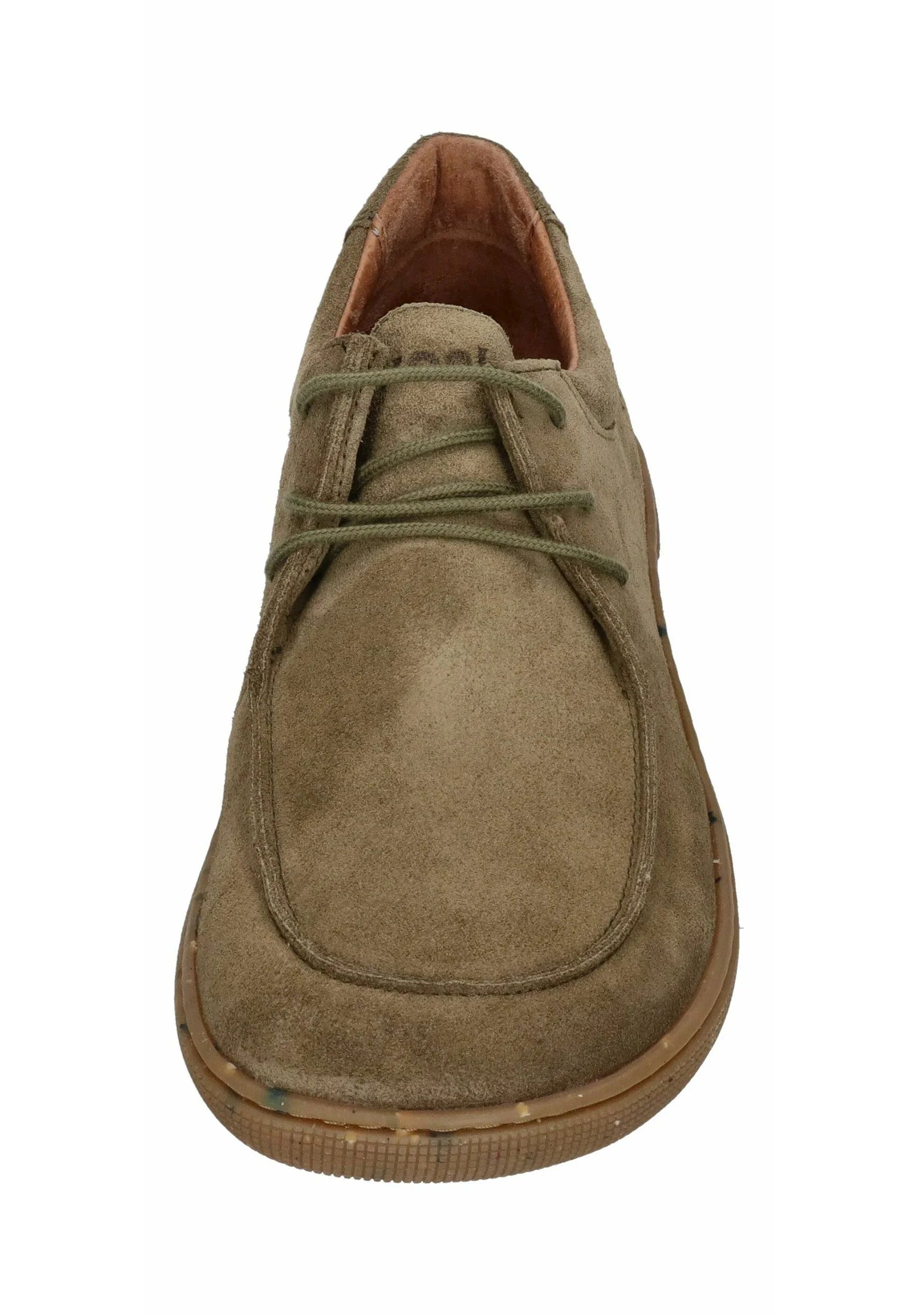 KOEL | DAMEN BAREFOOT FAGO – Lässige Schnürschuhe – Olivgrün