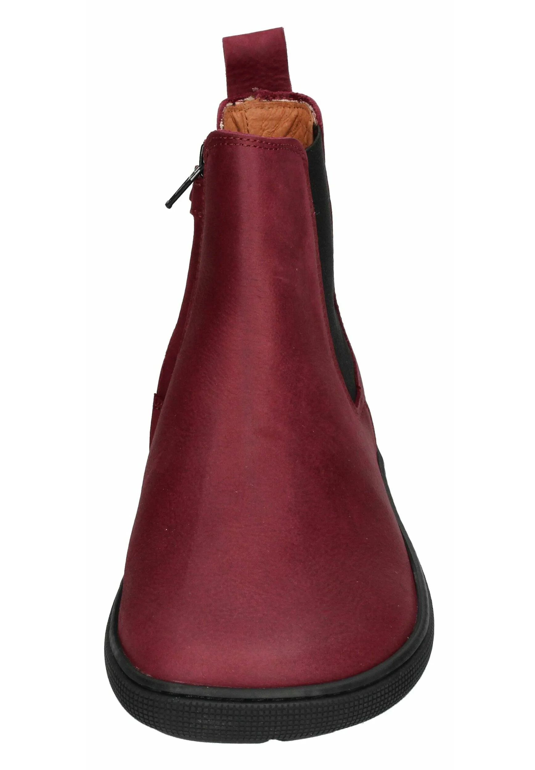 KOEL | Damen-Barfußschuhe Filas Bordeaux – Stiefeletten – Bordeaux