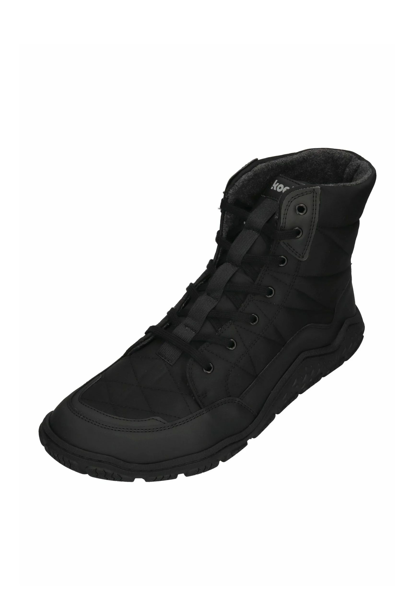 KOEL | HERREN BAREFOOT OUTDOOR RICKI - Schnürstiefeletten - Schwarz
