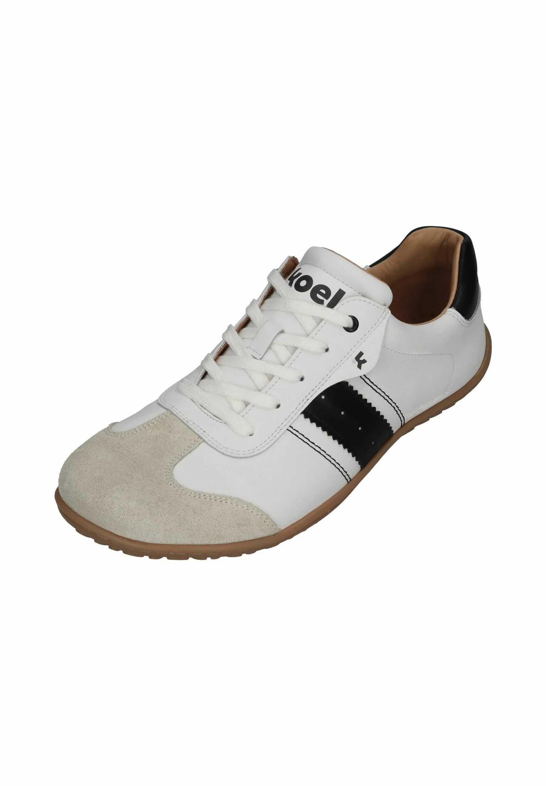 KOEL | HERREN BAREFOOT SNEAKERS ILO - Sneaker - Off-White/Schwarz