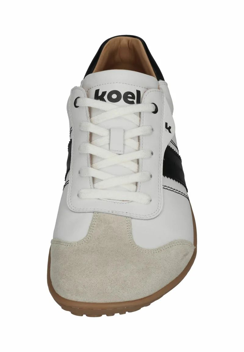 KOEL | HERREN BAREFOOT SNEAKERS ILO - Sneaker - Off-White/Schwarz
