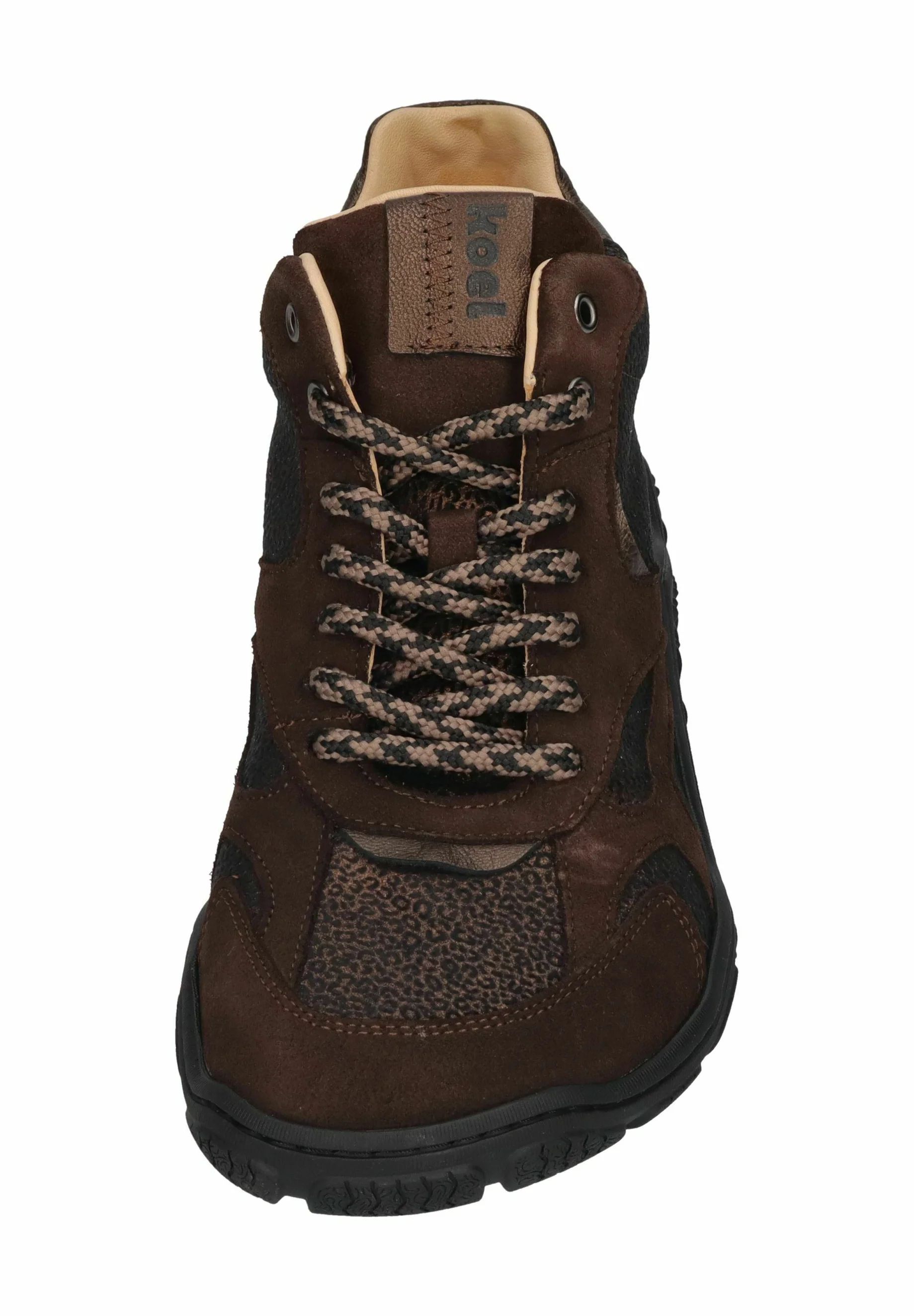 KOEL | Damen-Schnürstiefelette ROXY – Braun