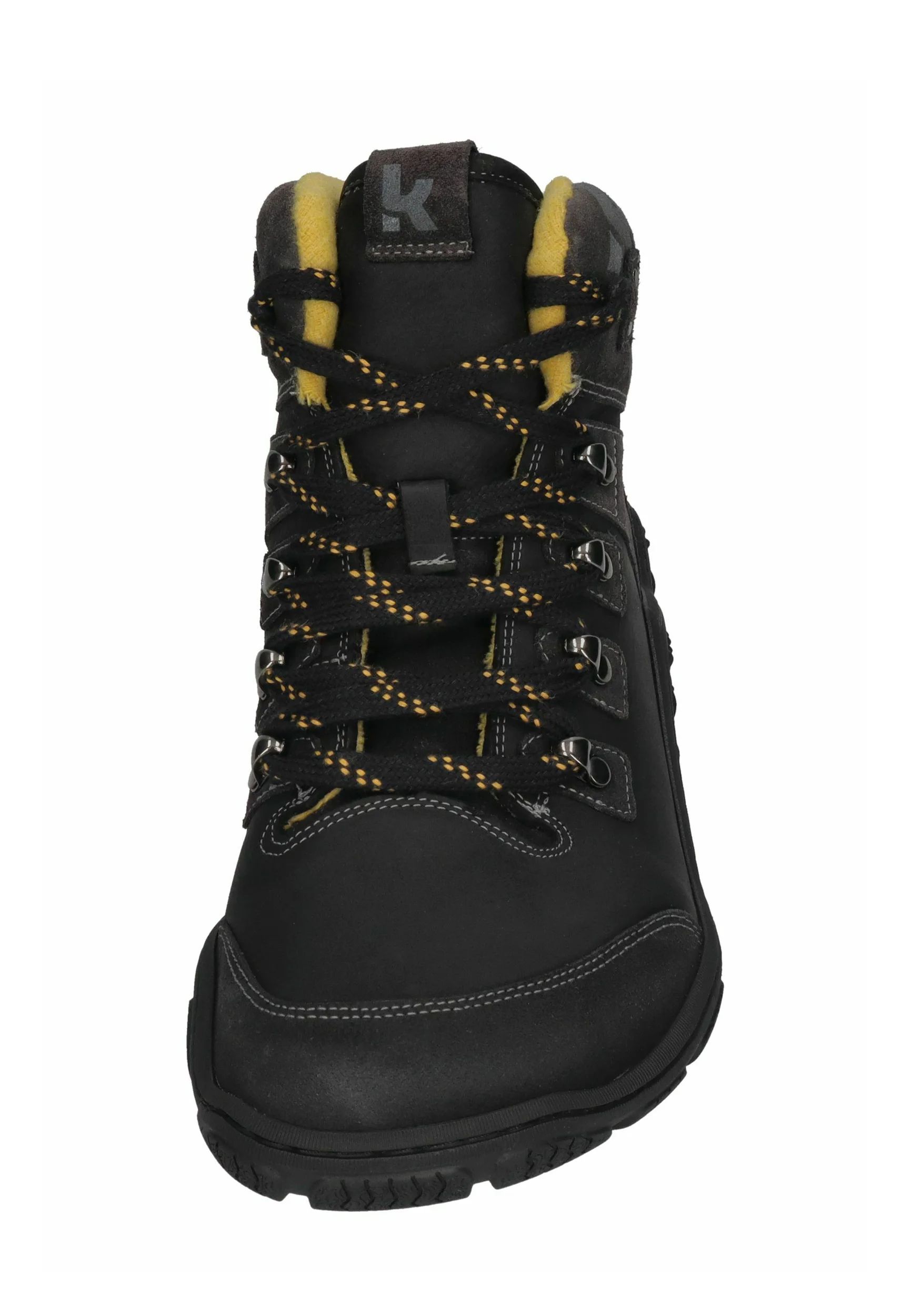 KOEL | Herren-Barfuß-Outdoor-Robo – Schnürstiefeletten – Schwarz