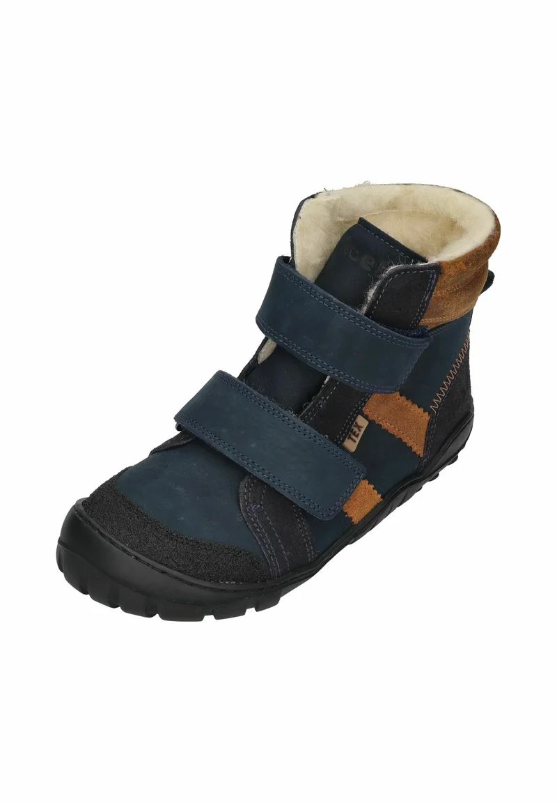 KOEL | MILO HYDRO KINDER - Winterstiefel - Marineblau/Cognac